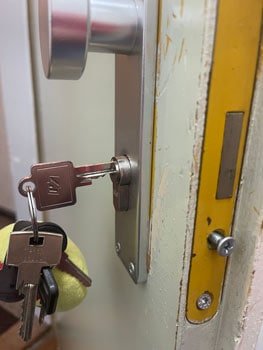 Schlüssel dreht durch